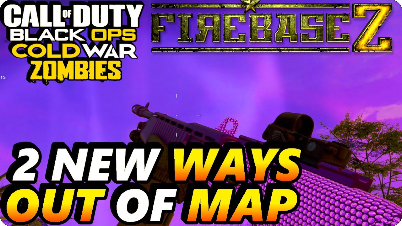 Cold War Zombie Glitches: 2 New Ways Out Of Map Glitch - Firebase Z Glitches
