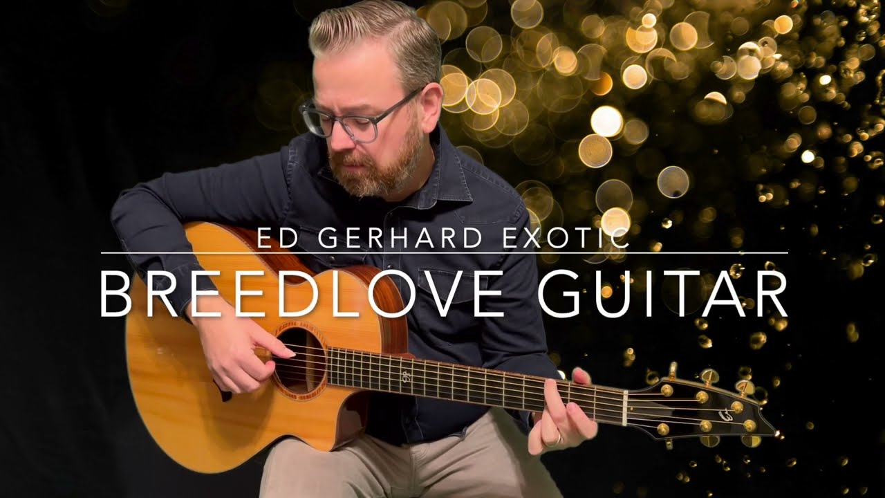 Breedlove Ed Gerhard Exotic Guitar at GuitarGal.com