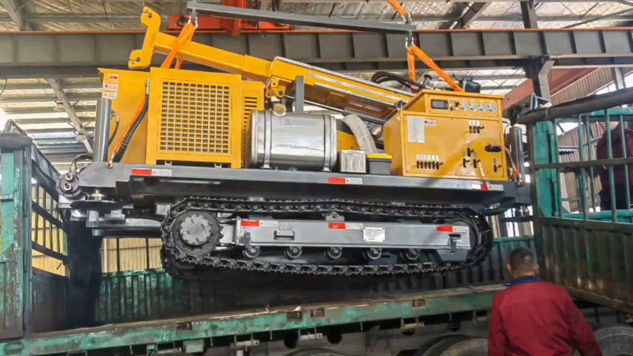 2 sets of crawler type full hydraulic surface core drill rig