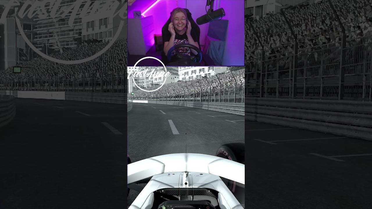 My First Monaco Simulation Damage Race... #shorts