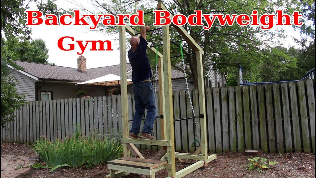 How to Build a Backyard Bodyweight Gym