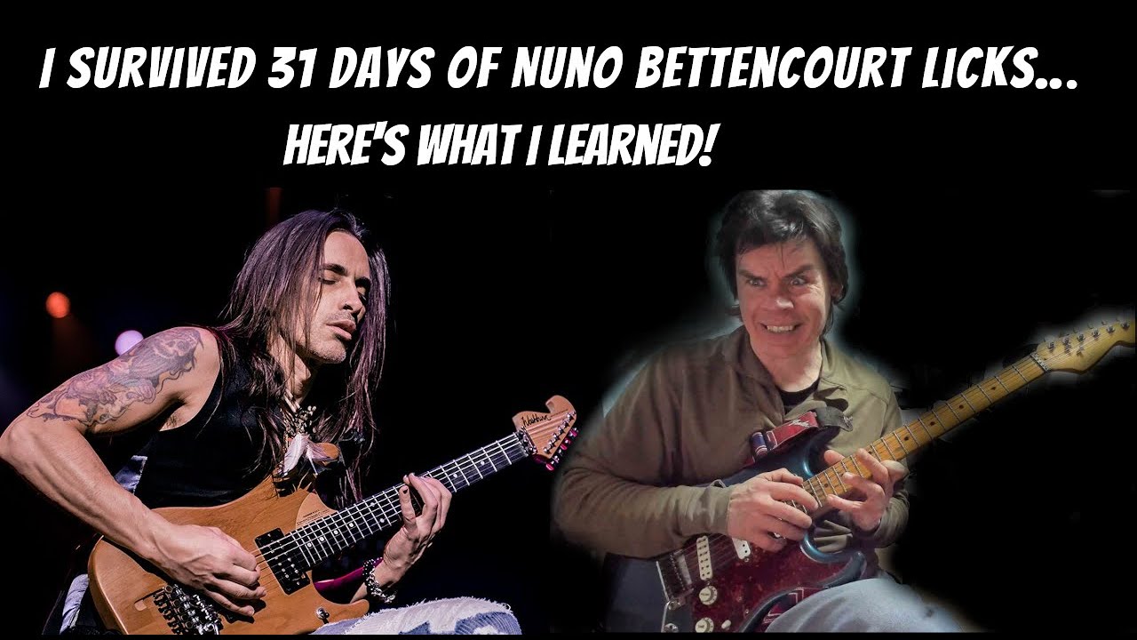 I Survived 31 Days Of Nuno Bettencourt Licks.. Here's What I Learned!