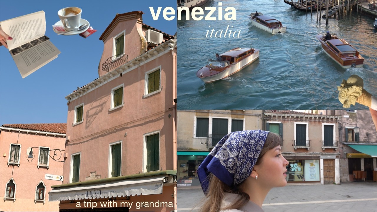 took a train to venice