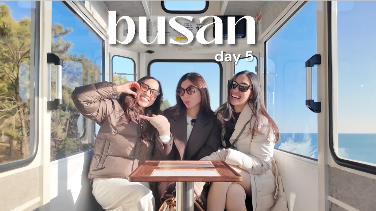GIRLS TRIP KE KOREA! Travel to Busan, Explore Haeundae Beach, Night Market! | Day-5