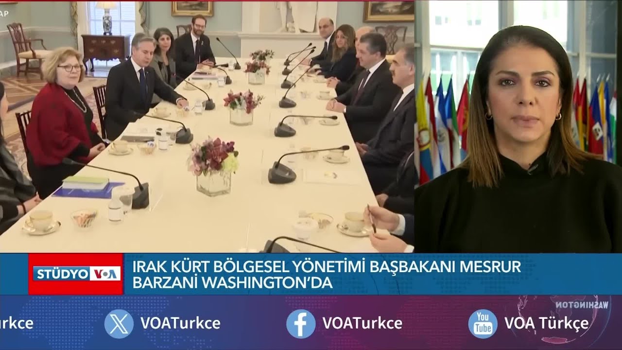 Irak Kürt Bölgesel Yönetimi Başbakanı Barzani Washington’da| VOA Türkçe