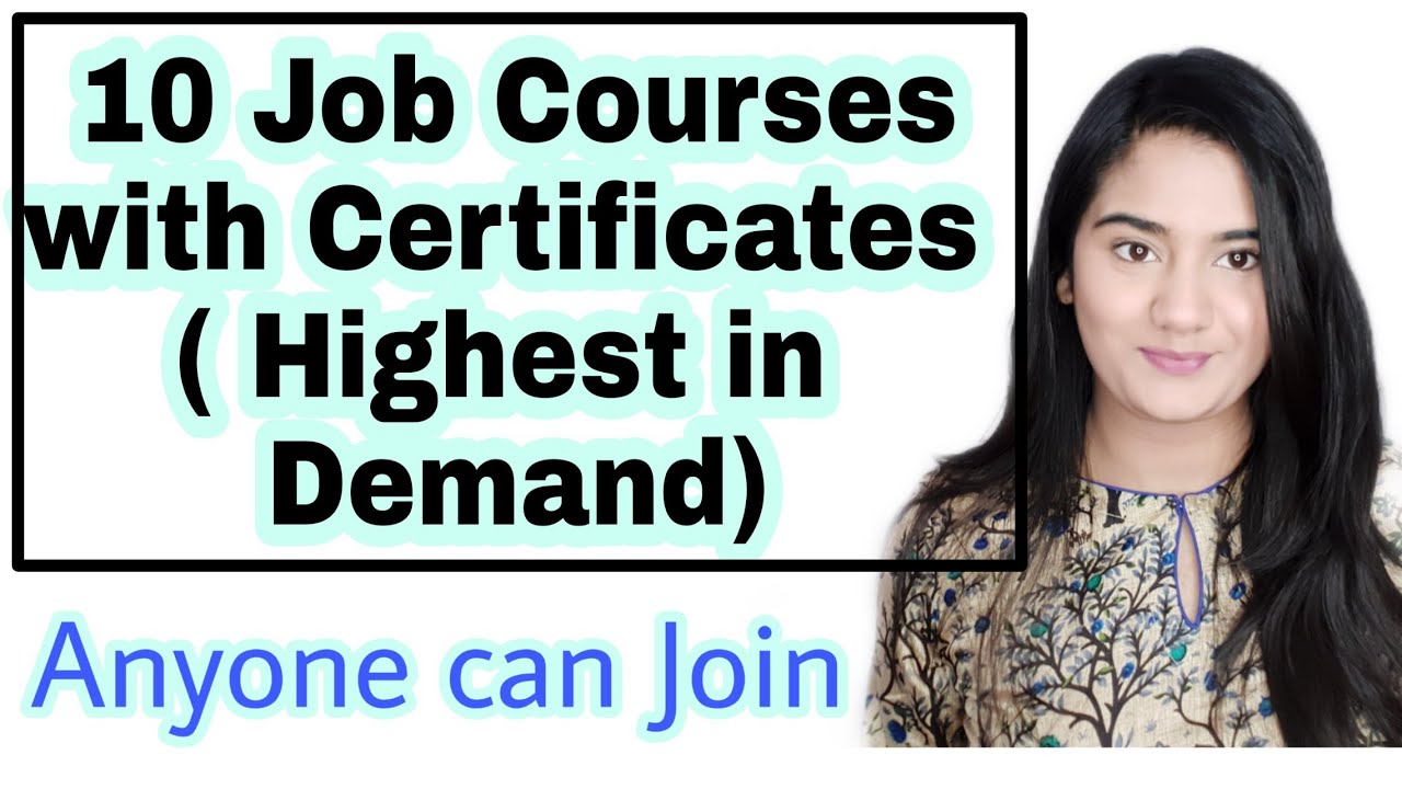 10 Paid Job Oriented Courses with Free Certificate for Everyone.