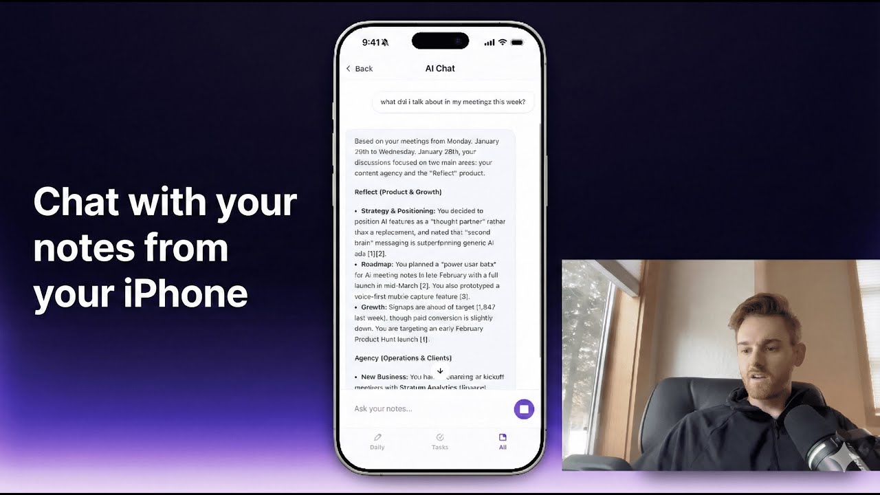 Общайтесь, используя свои заметки с iPhone.