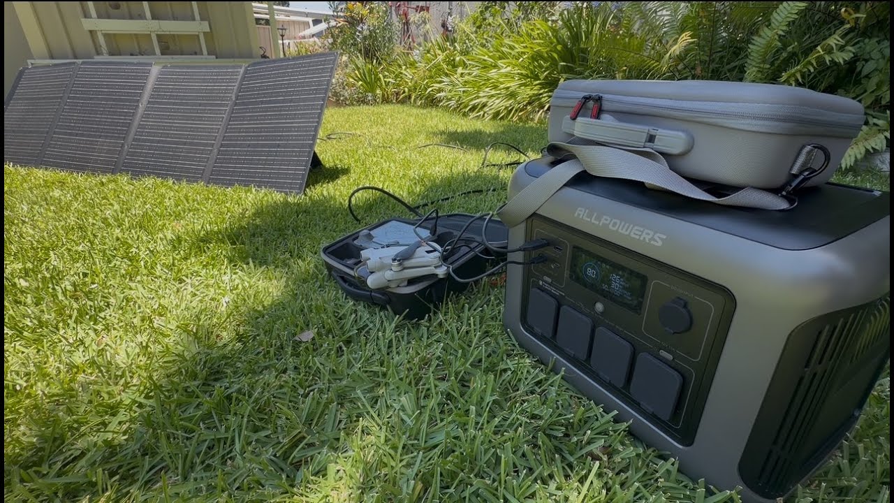 Allpowers r1500 lite solar generator