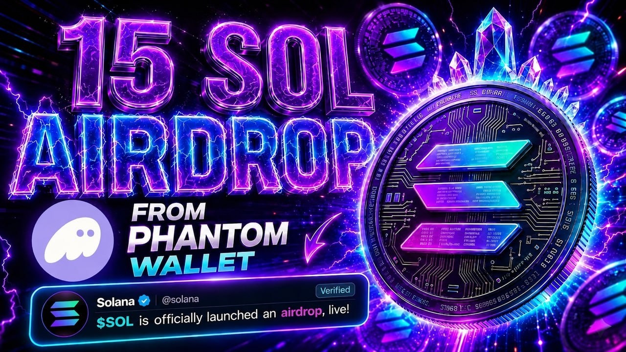 Solana Airdrop 2026 is Live! 🚀 Get +15 SOL Right Now | New Crypto Airdrop | 100% Working!