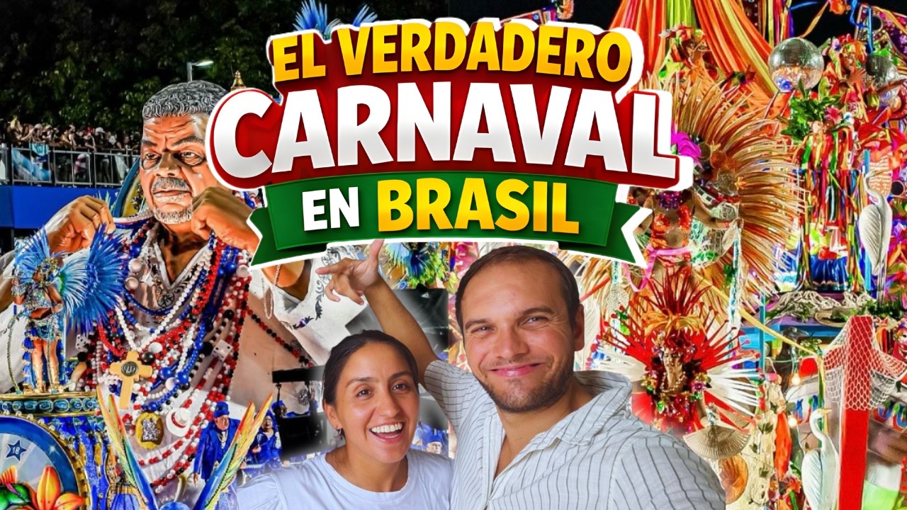 Carnaval en Río 🇧🇷… pero NO como lo imaginábamos 😱 (fiesta en la calle)