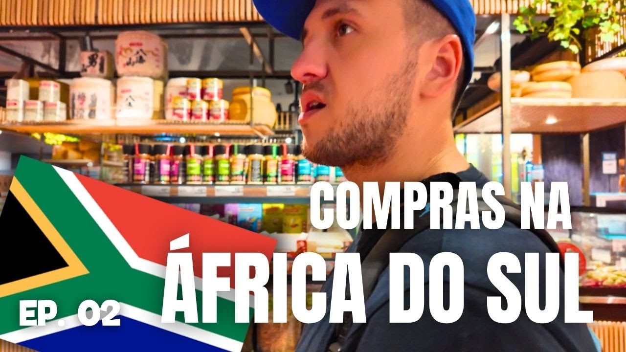 CARO ou BARATO??? PRIMEIRO DIA em JOANESBURGO | Mercado, Shopping e Comidas Diferentes
