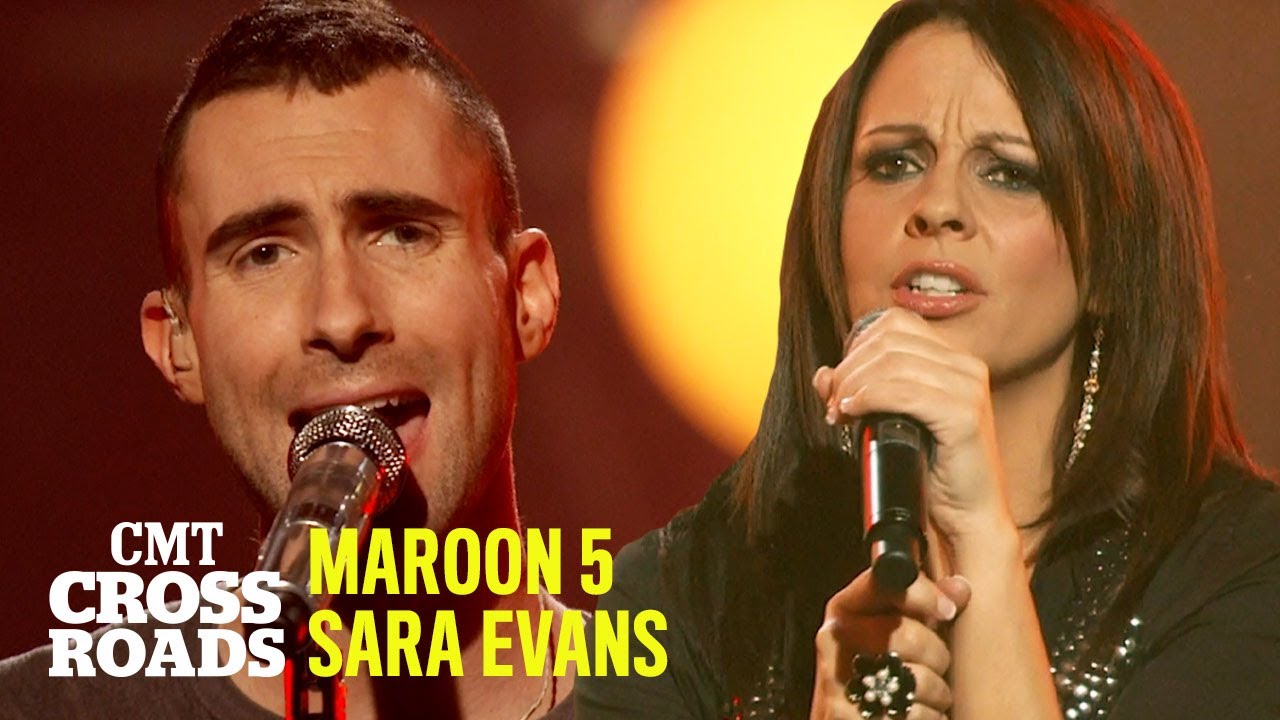 Maroon 5 & Sara Evans Perform 'Won't Go Home Without You' | CMT Crossroads