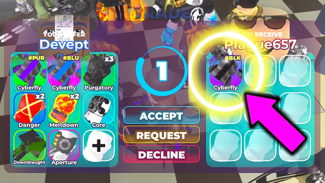 Trading For RAREST CLASS X GLOVE In Boxing League! *GONE WRONG*