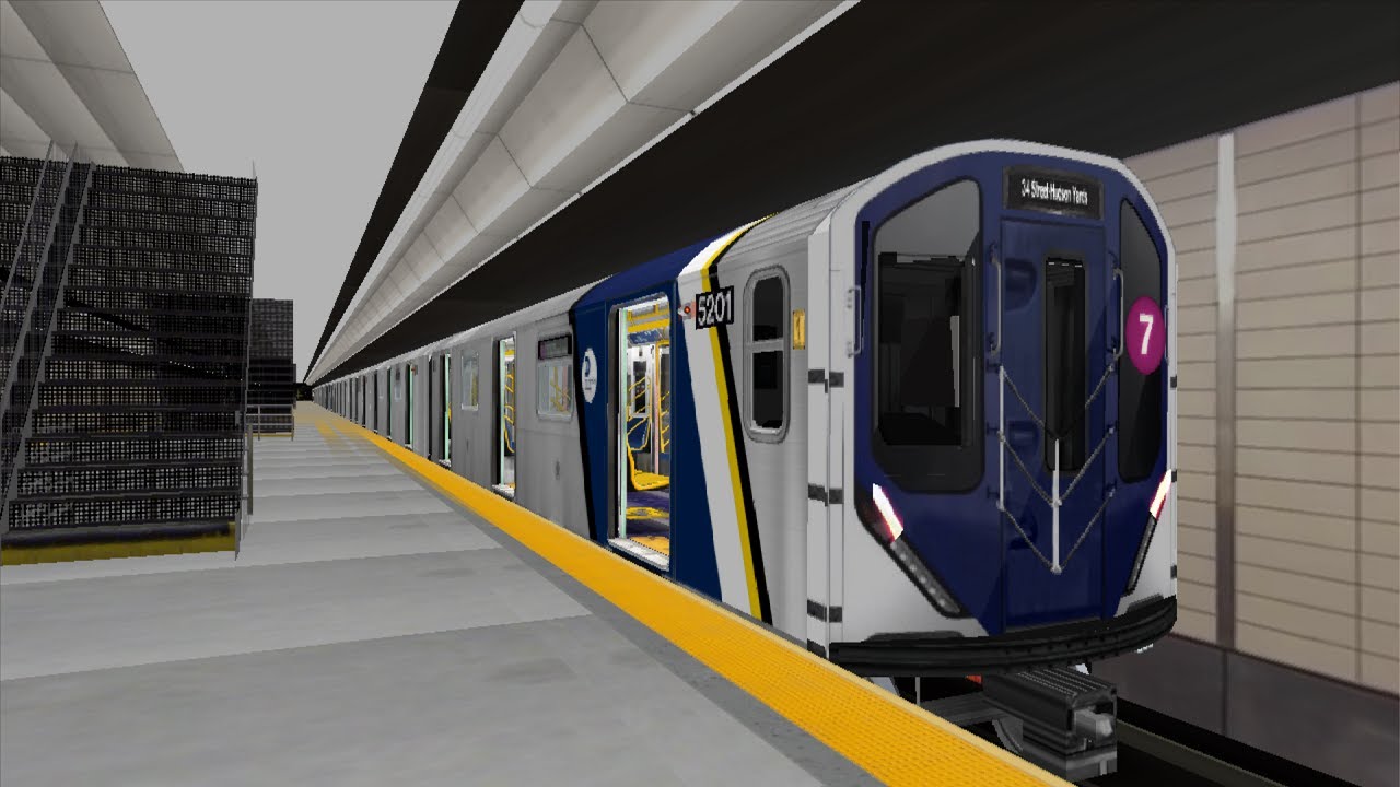 OpenBVE: Kawasaki R262 On the 7 Line from Main St to Hudson Yards