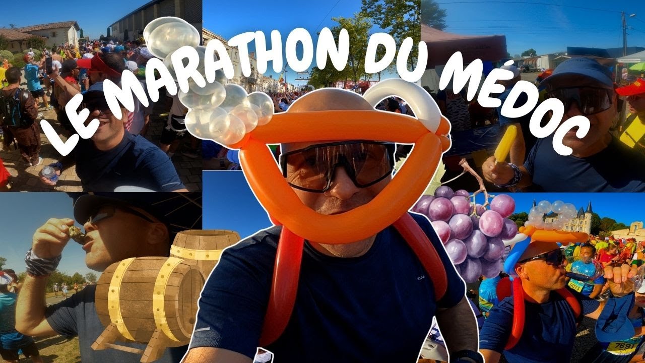 LE MARATHON DU MÉDOC / INCROYABLE 🍇🍷
