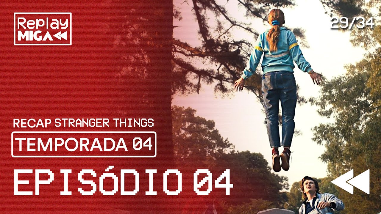 RECAP STRANGER THINGS 4x04 - O MELHOR EPIS&Oacute;DIO DE STRANGER THINGS! | Replay Miga