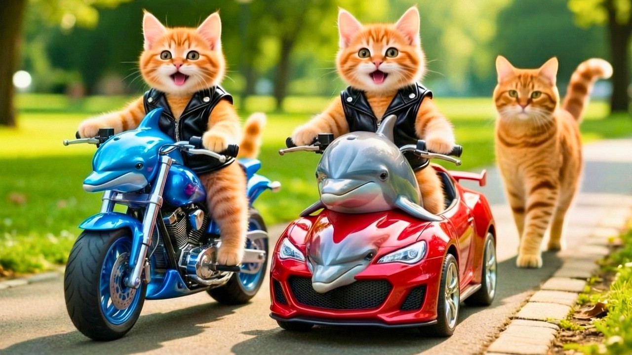 Mama Cat Whiskered Adventures: A Day in the Magical World of Ginger Cats 🐾🎩🐯