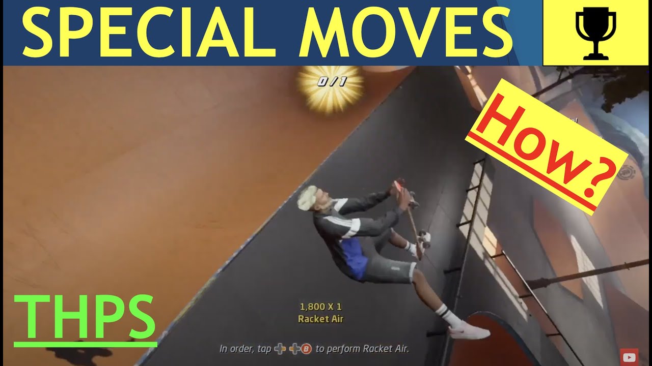 Как делать спецприемы? Гайд по особым трюкам &mdash; Tony Hawk's Pro Skater 1+2 Remake