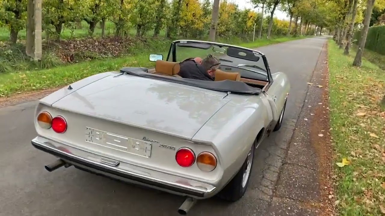 Fiat Dino 2.4 Spider test drive