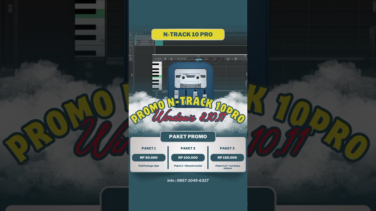 NTRACK STUDIO 10 PRO versi PC/LAPTOP #ntrack #flstudio #recording
