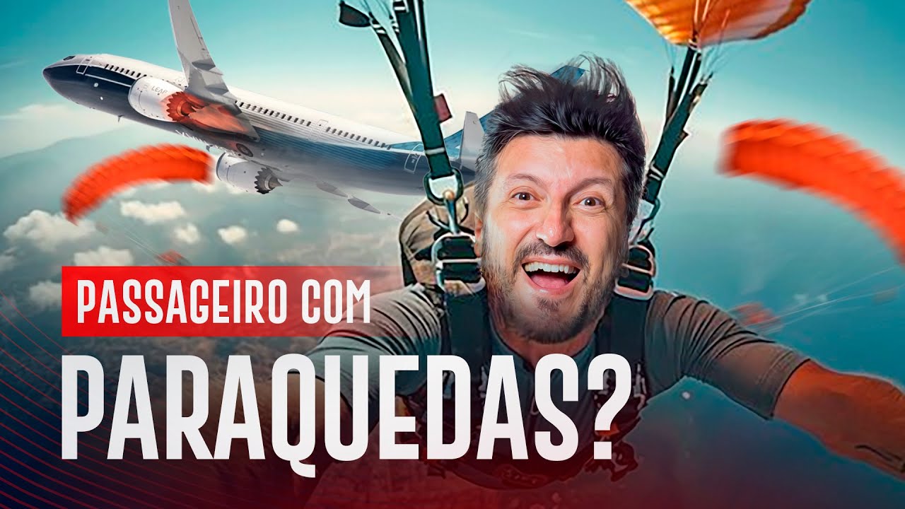 Dá pra ter um PARAQUEDAS para CADA passageiro? | EP. 1240