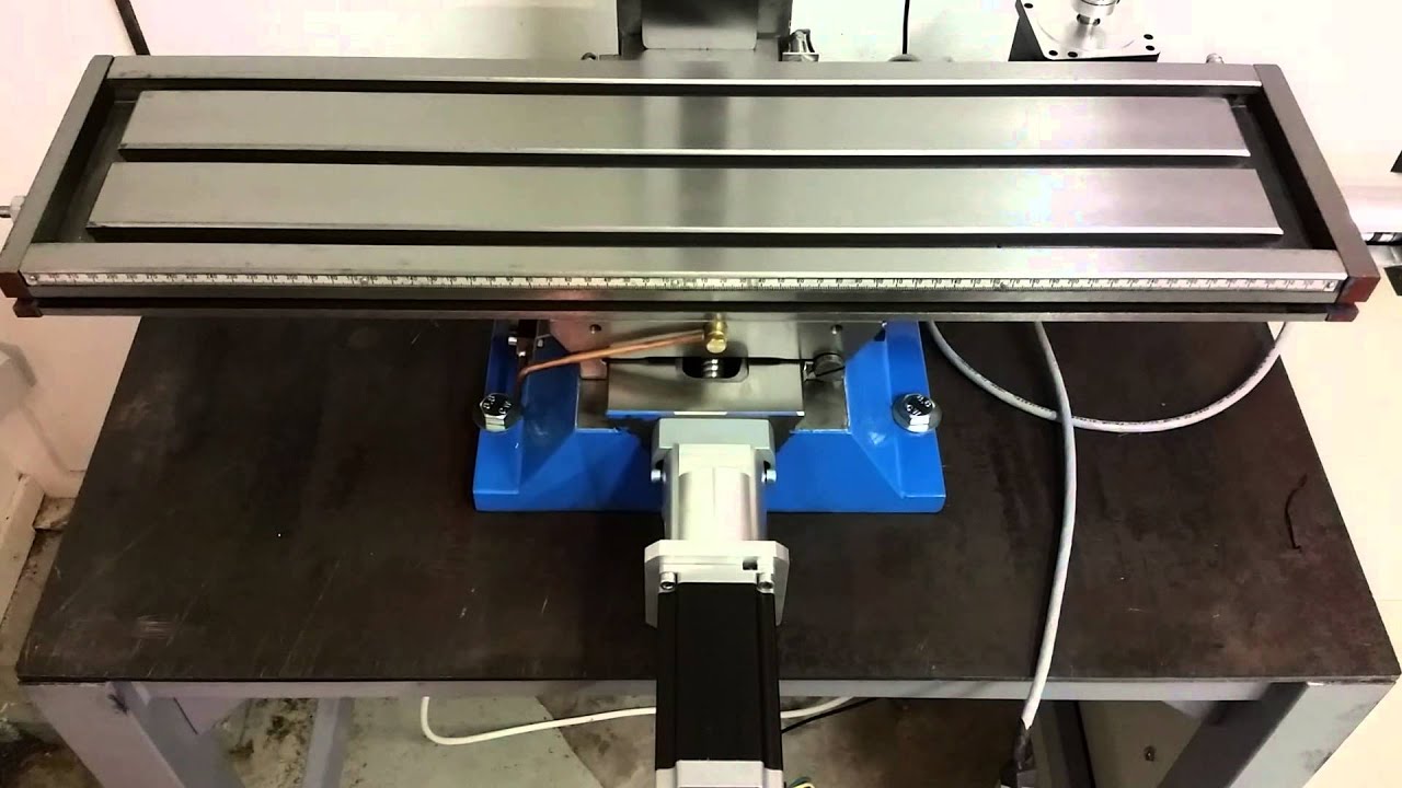 BF25 / G0704 cnc conversion. First run!