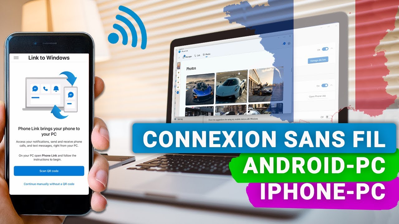Accès sans fil aux fichiers Android ou iPhone dans l'Explorateur Windows 11