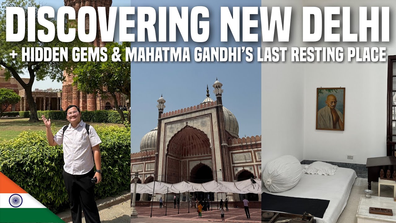 INDIA VLOG: Discovering New Delhi - Red Fort, Jama Masjid & Qutub Minar | Ivan de Guzman