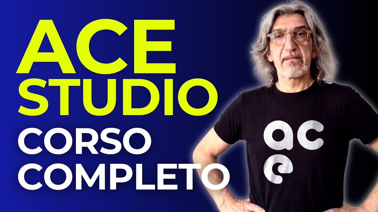 ACE STUDIO: CORSO COMPLETO in 90 minuti