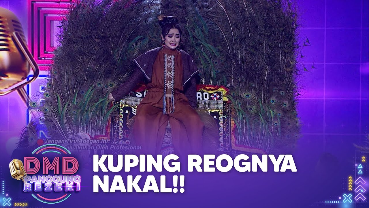 Vega Darwanti Panik Naik Reog Ponorogo | DMD PANGGUNG REZEKI
