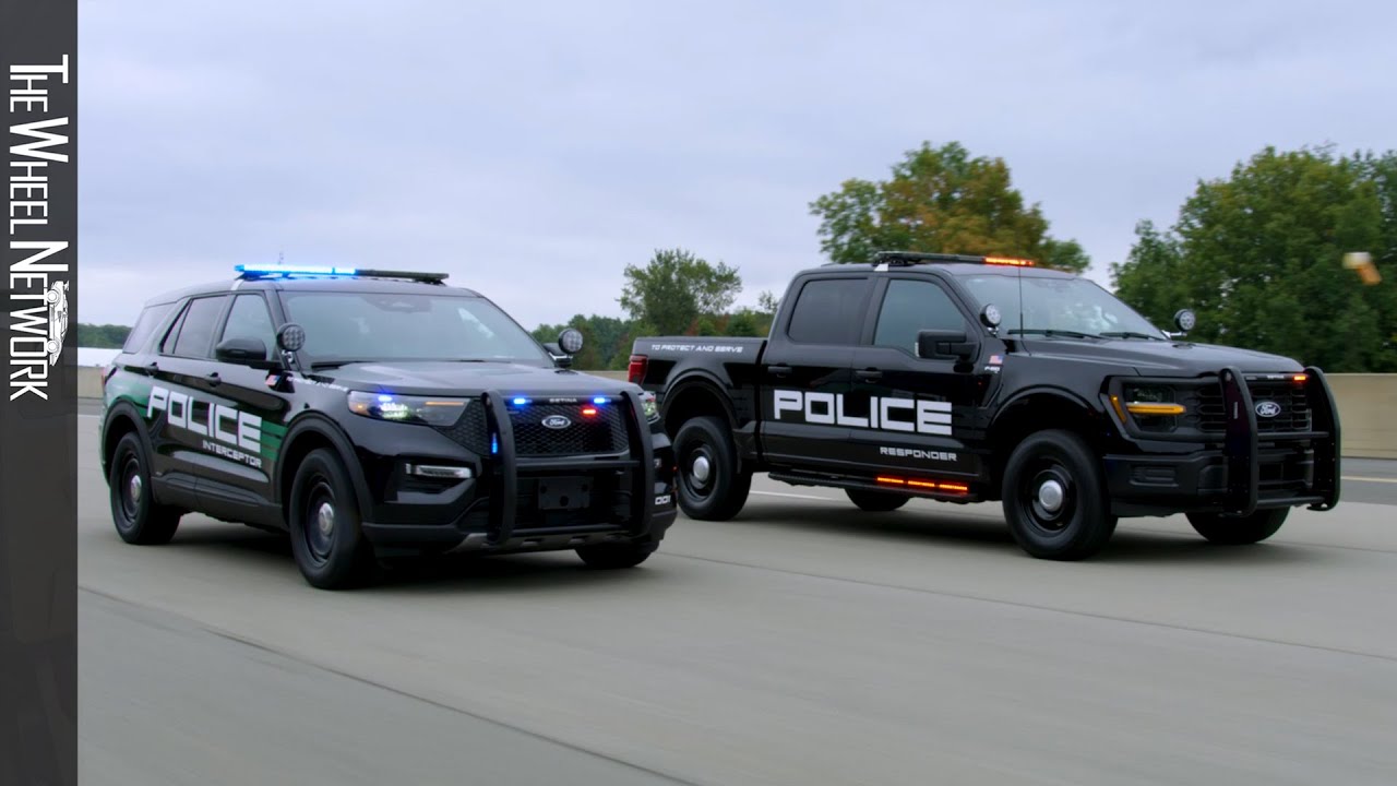2025 Ford Police Interceptor Utility and 2024 Ford F-150 Responder