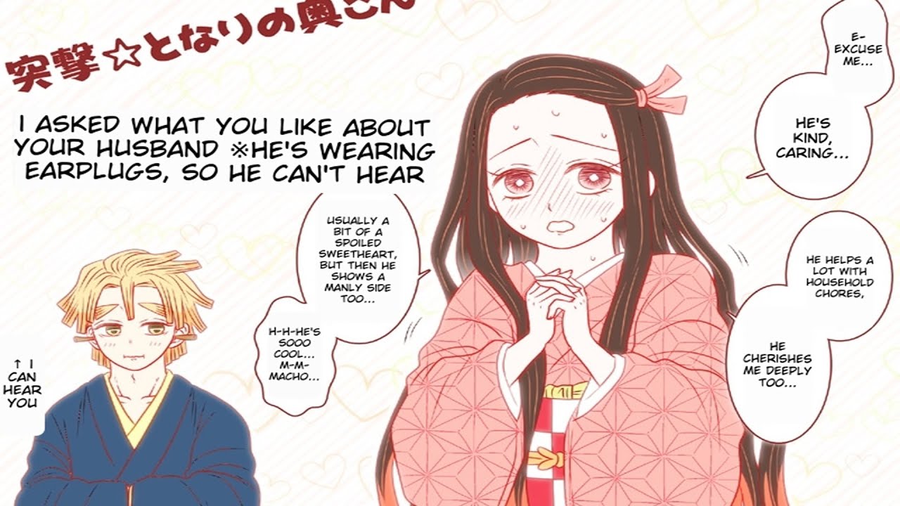 Zenitsu Proposes Marriage To Nezuko, Nezuko Says Yes. Spy X Family Comic Dub
