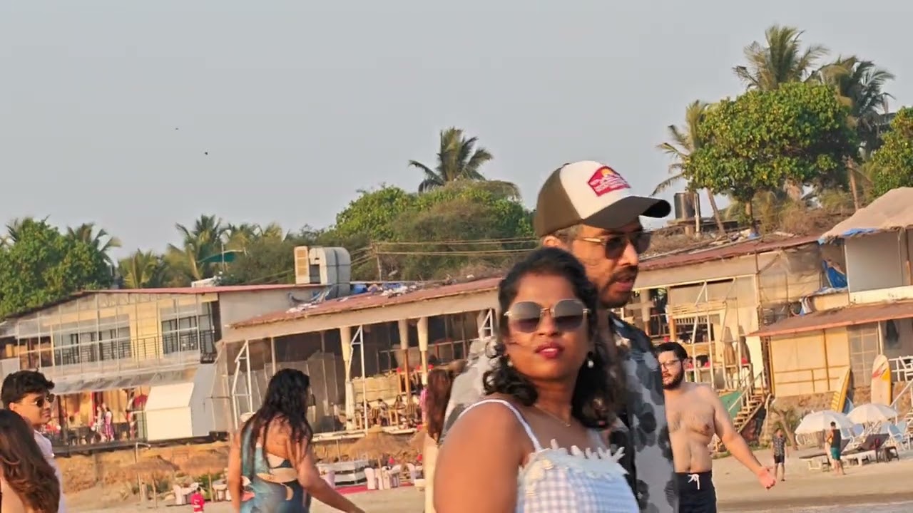Mandrem ⛱️🏖️🏖️ beach... Valentine's day 💘💘 vibes in beach.North Goa..Beach vibes... Valentine's day 