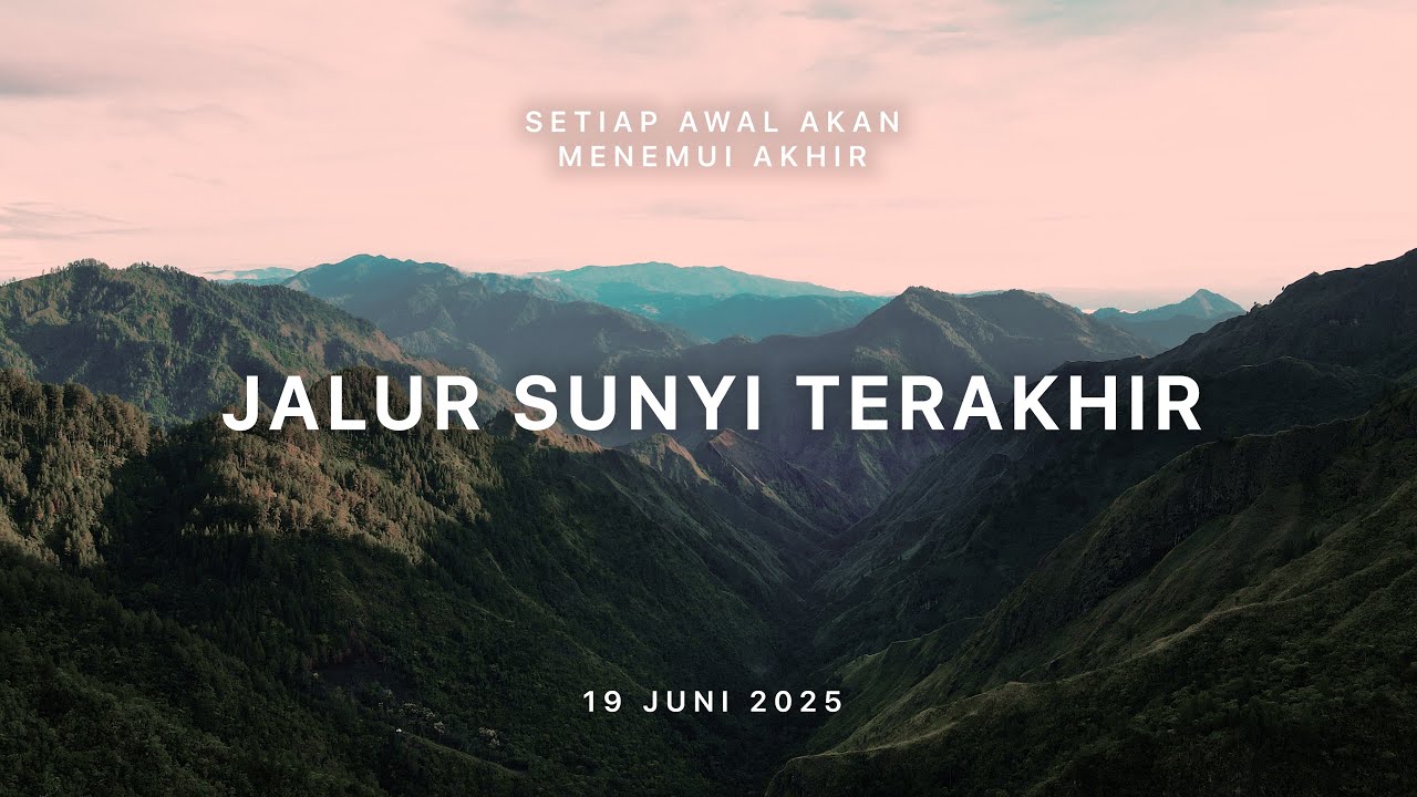 Pengumuman Jalur Sunyi Terakhir