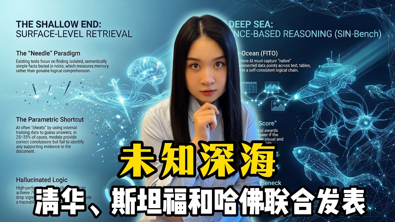 AI 根本没读懂你的文件！SIN-Bench 揭秘：它如何用“概率”欺骗你？