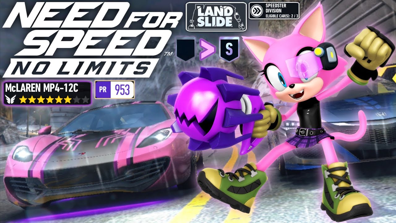 [Need For Speed: No Limits] Landslide with Fuchsia's McLaren MP4-12C