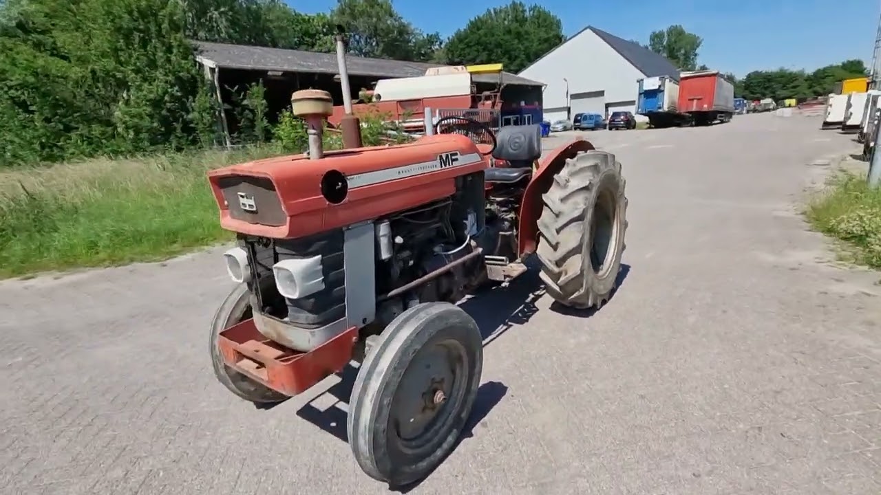Massey Ferguson 168 - Smalspoortractor - Mosterttrading