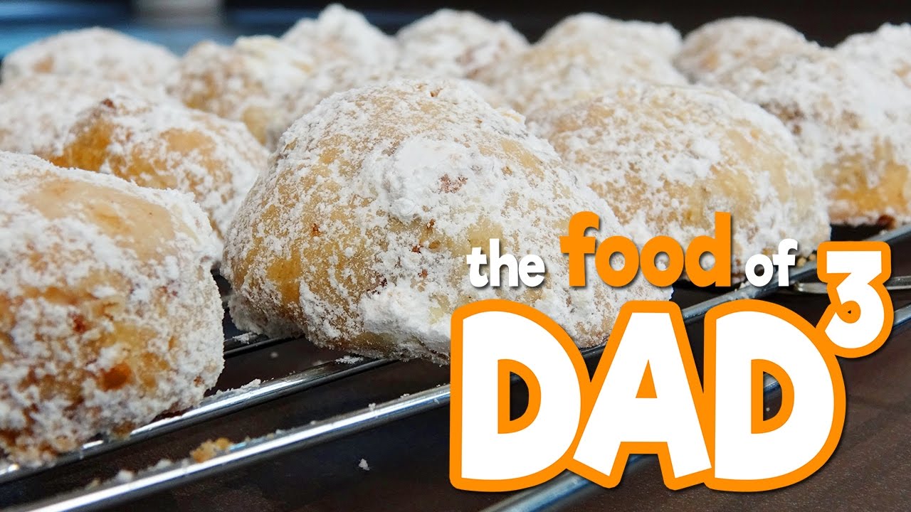The Food of Dad³ - Russian Tea Cakes