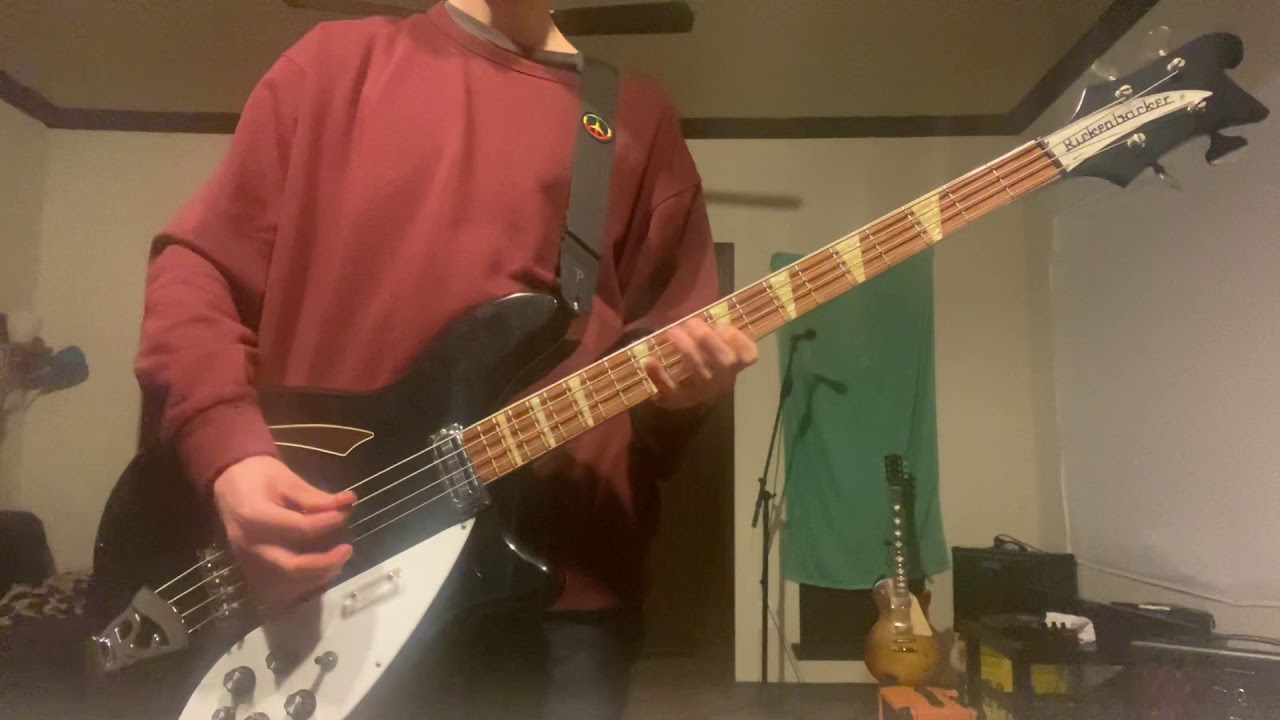 The Stone Roses- One Love (full version) BASS COVER w/ Rickenbacker 4005