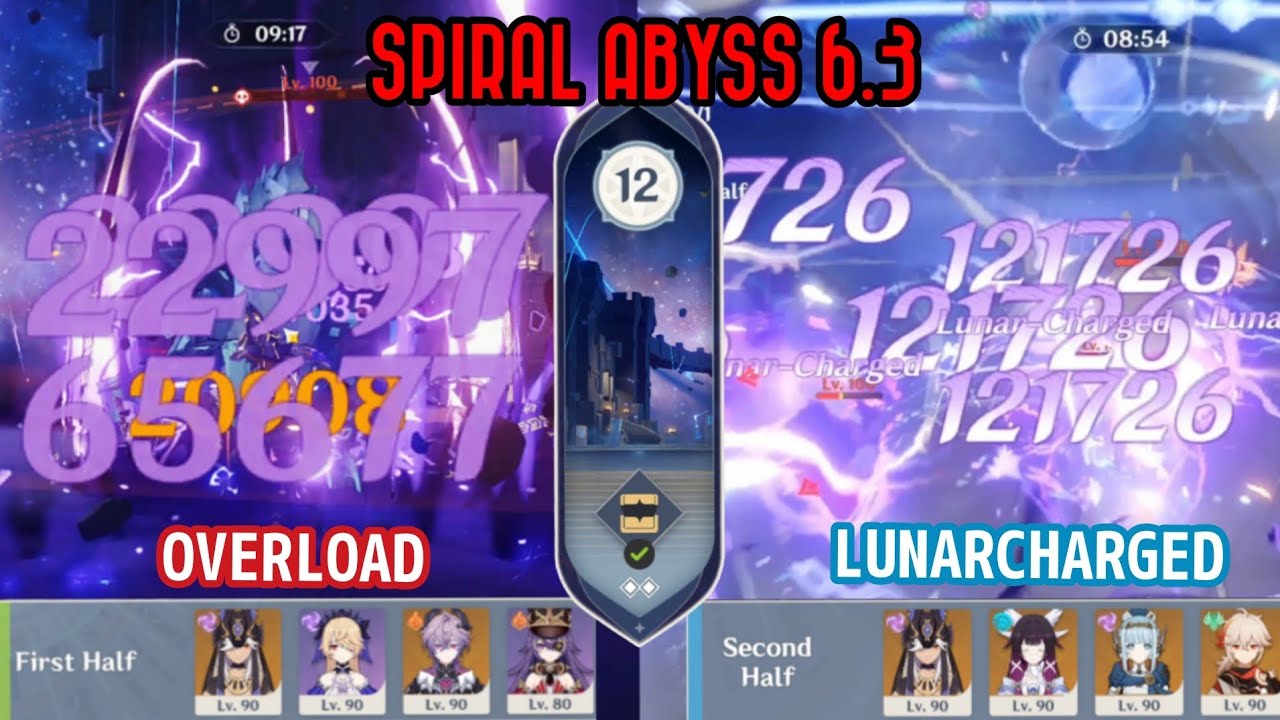 C1 Cyno Overload & Cyno Lunacharged | Genshin Impact Abyss 6.3 Floor 12