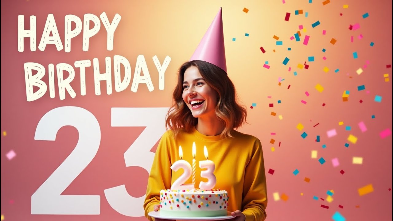 🎁 Real at 23 – Full Birthday Album | Best Songs for Turning 23 (Latin, Pop, Ballad, EDM)