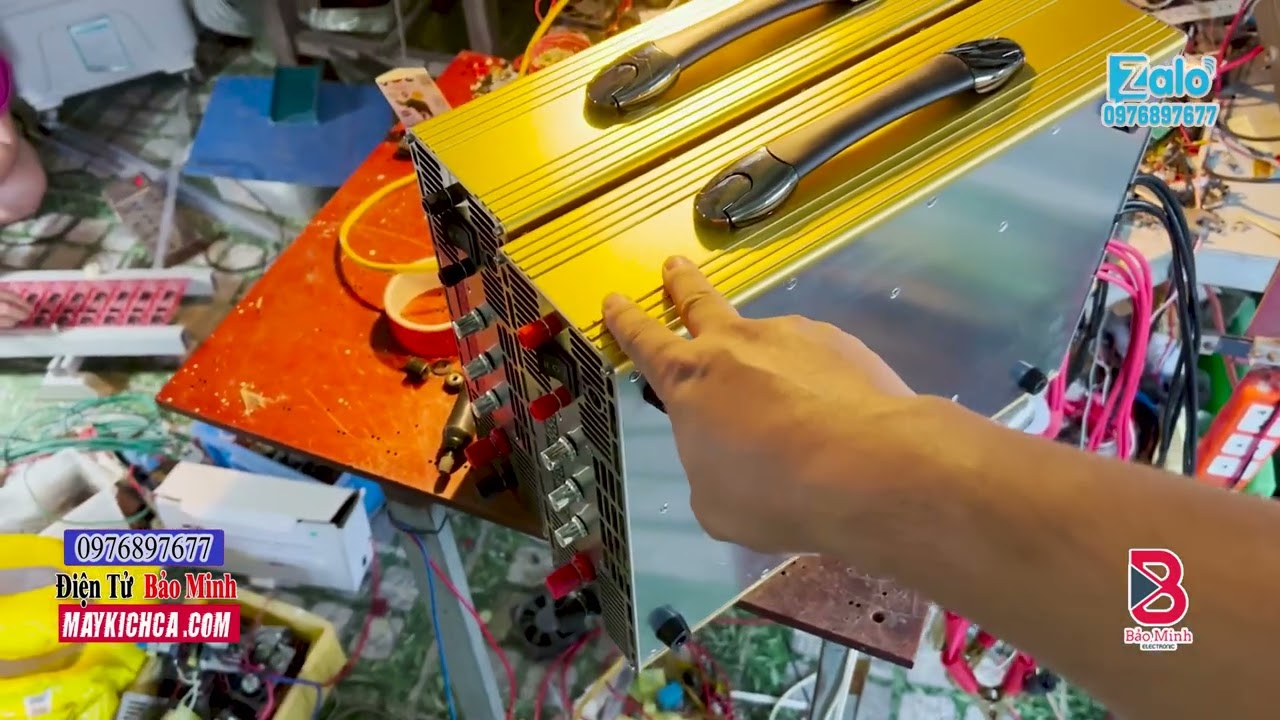 MỘT CẶP  Máy Kích Cá SAMUS 9800G VIP VỀ TAY KHÁCH HÀNG