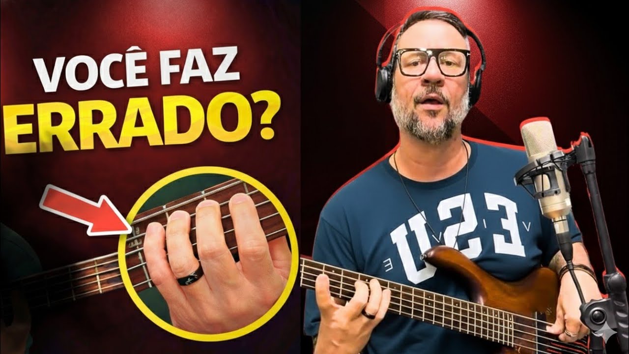 Seus dedos NUNCA MAIS vão travar no Baixo! (Faça ISSO)