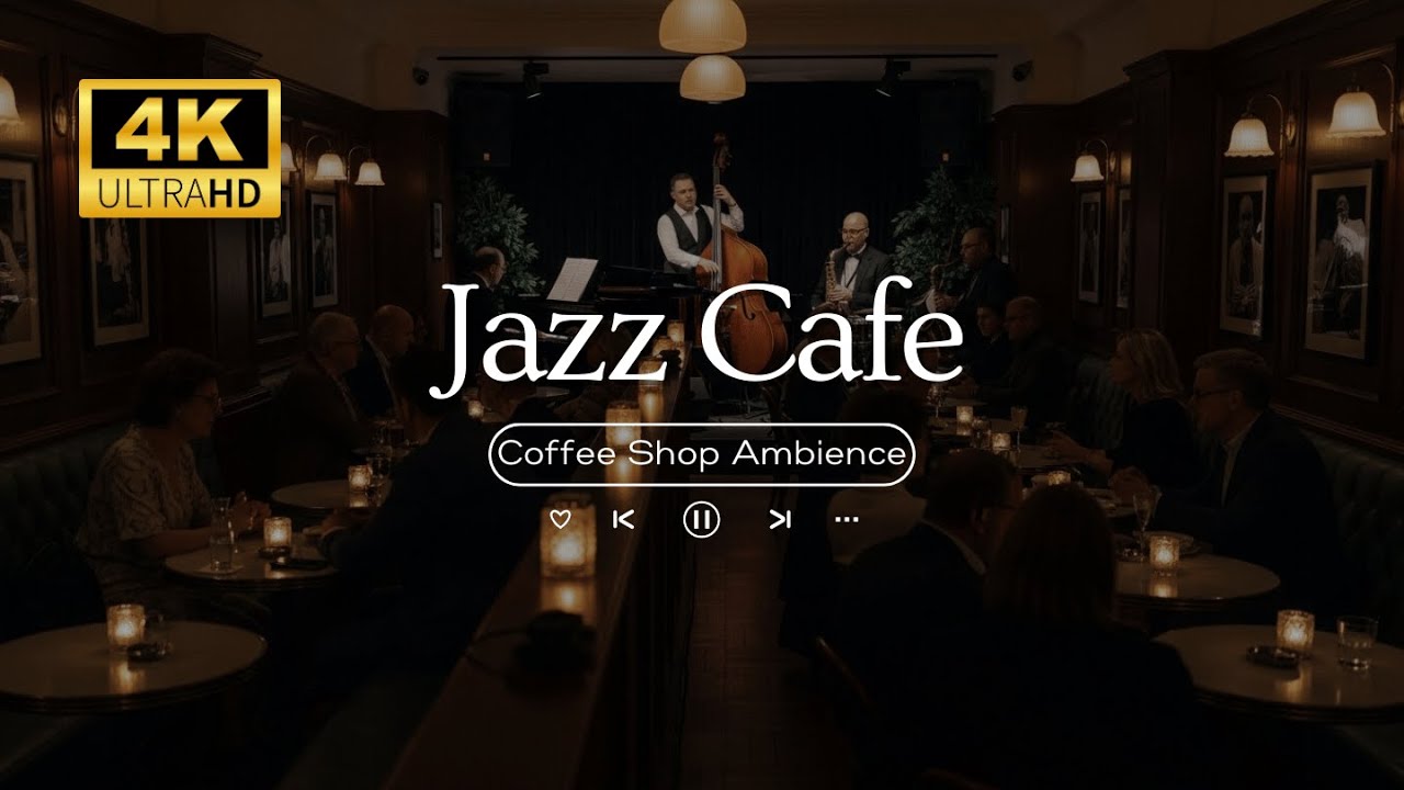 Relaxing Outdoor Cafe Music For Stress Relief - Beautiful Courtyard With - Cozy Outdoor Jazz