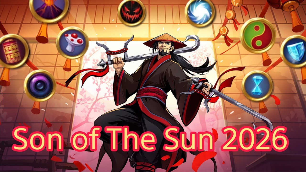 Сын Солнца 2026 1000+ урона 9 мифических зачарований