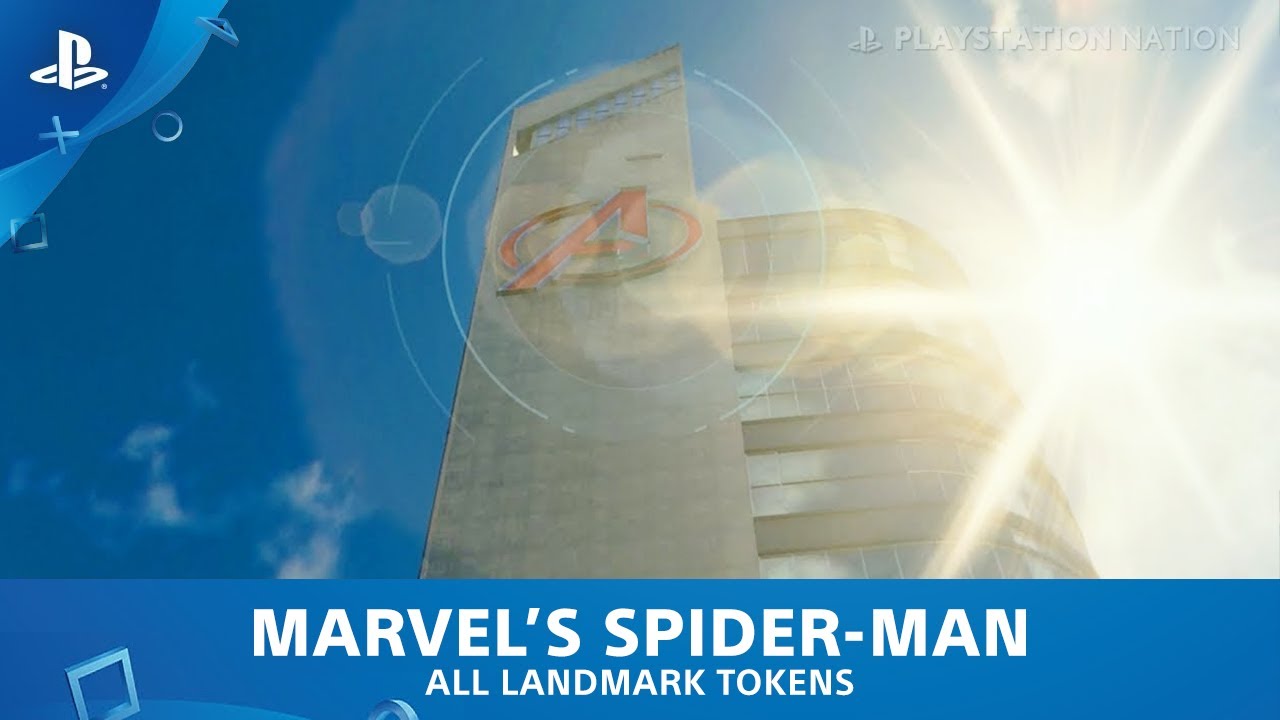 Marvel's Spider-Man (PS4) - Collectibles - All Landmark Token Locations