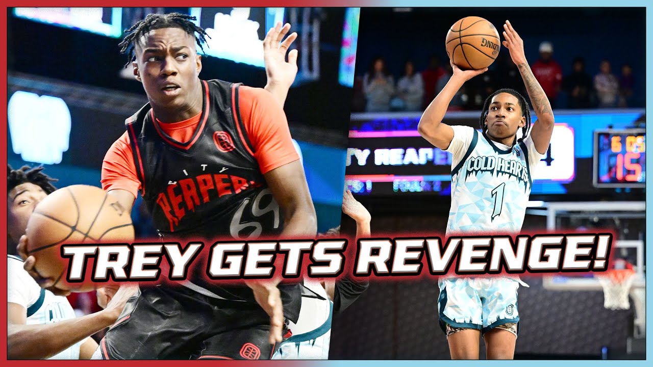 Trey Parker's 1ST Game Vs Rob After Getting Traded!! AMP Goes CRAZY Watching Reapers Vs Cold Hearts!