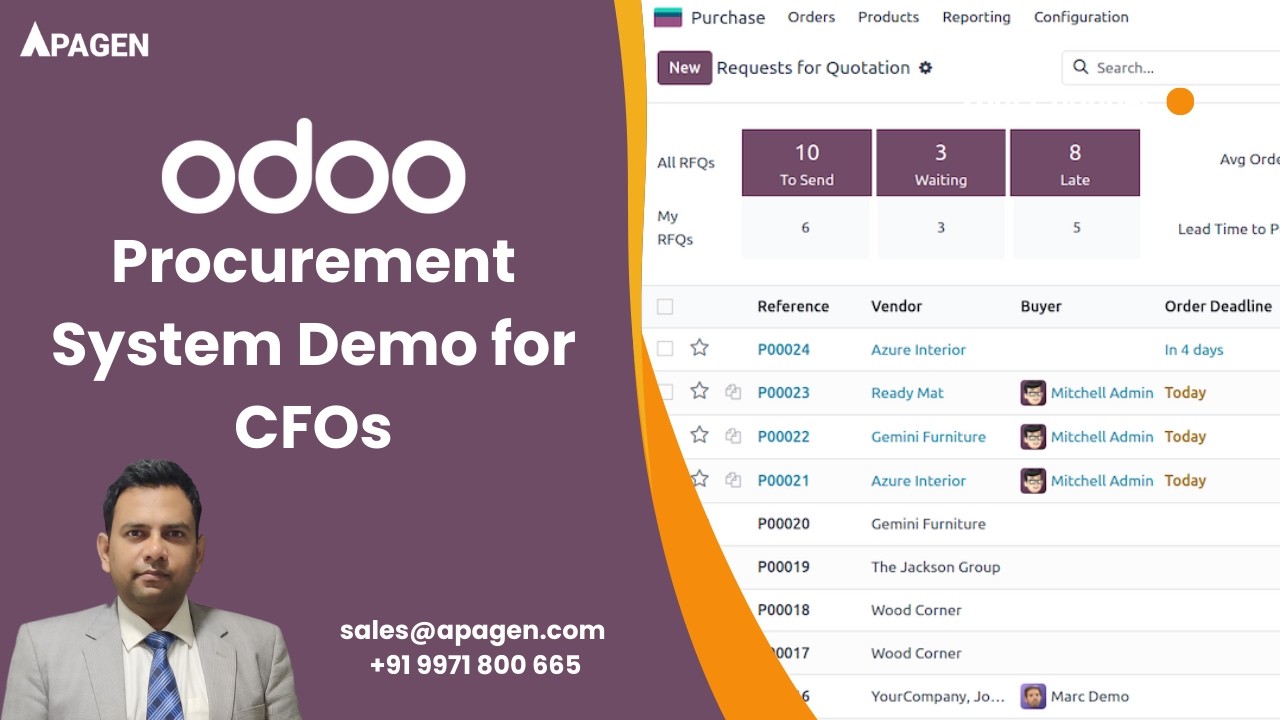 How CFOs Get Real-Time Purchase Spend Visibility – Procurement Management System Demo