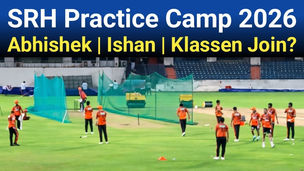 Abhishek, Ishan, Klassen Join ? SRH Practice Camp 2026 | Sunrisers Hyderabad Practice Session 2026