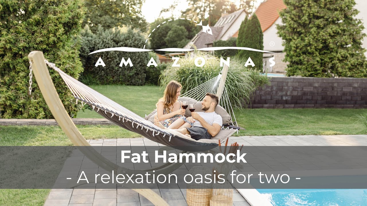 AMAZONAS Fat Hammock - A relaxatin oasis for two